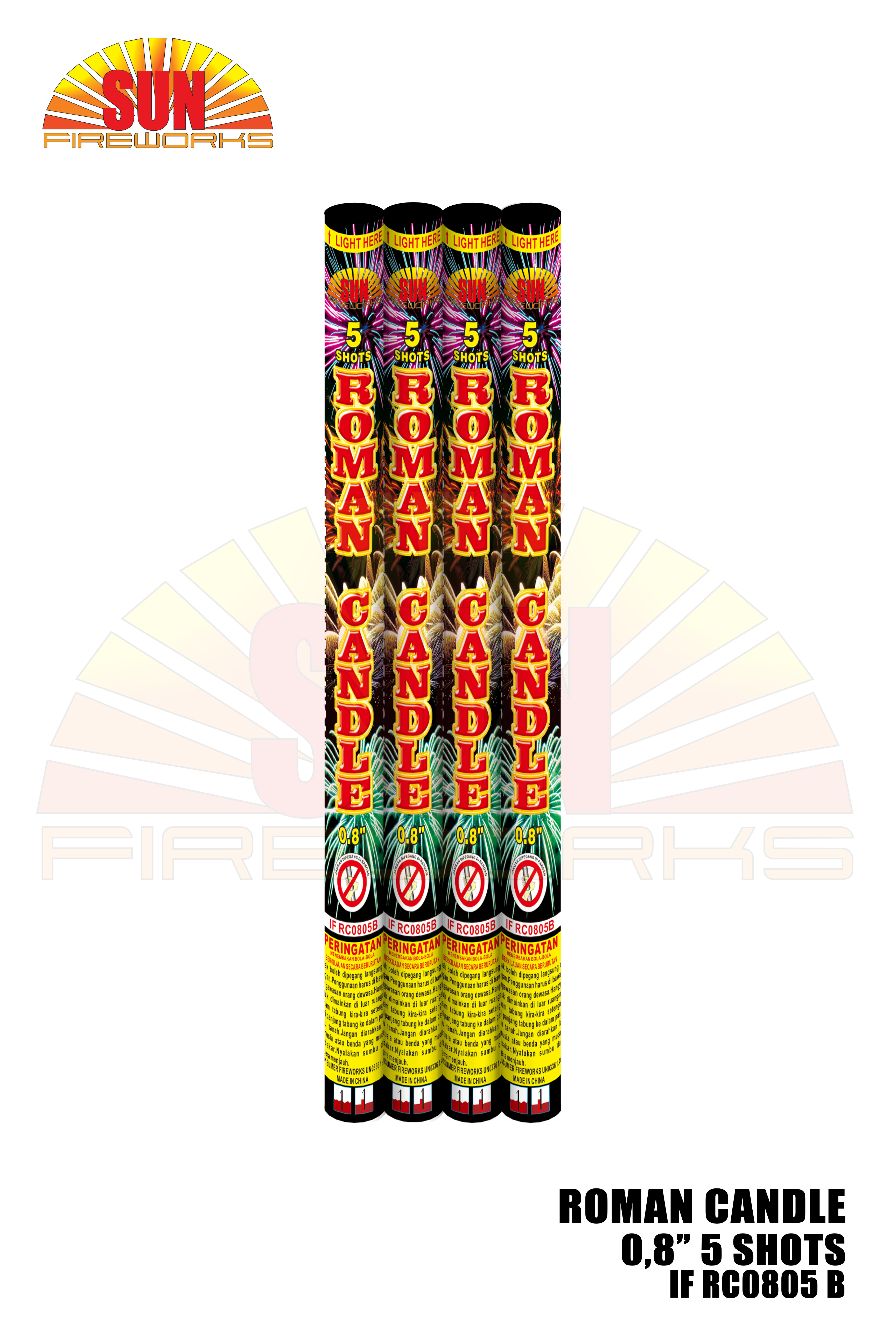 roman candle 5 shot IF RC0805 B